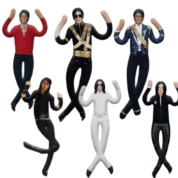 Michael Jackson Plüsch-Cosplay-Puppe, abstrakte bewegliche Figur für Heimdekoration, Sammlerstück