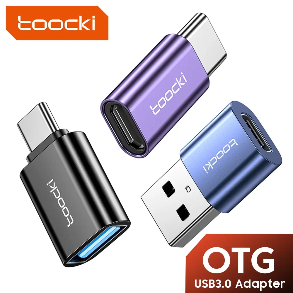 Toocki otg usb 3,0 zu typ c adapter micro to typ c männlich