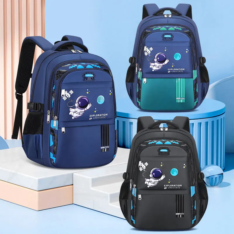 Kinderrucksack Kinder Schultaschen für Jungen Astronaut – Bild 6