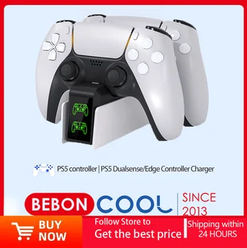 PS5 Controller Ladegerät DualSense Ladestation Dual Lade Dock Ladegerät Stehen für PlayStation5 Wireless Game