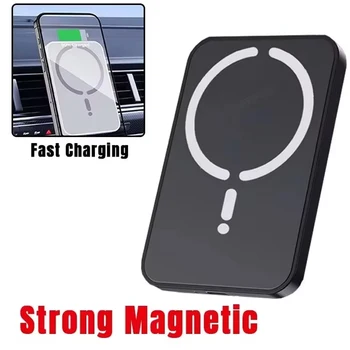Magnetisches kabelloses Auto-Ladegerät für Lüftungsschlitze - Handyhalterung für iPhone 17 16 15 14 13 12 Pro