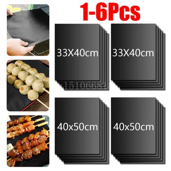 Grill matte Antihaft matte hitze beständige Grill matte Backen im Freien wieder verwendbare Grill party matte