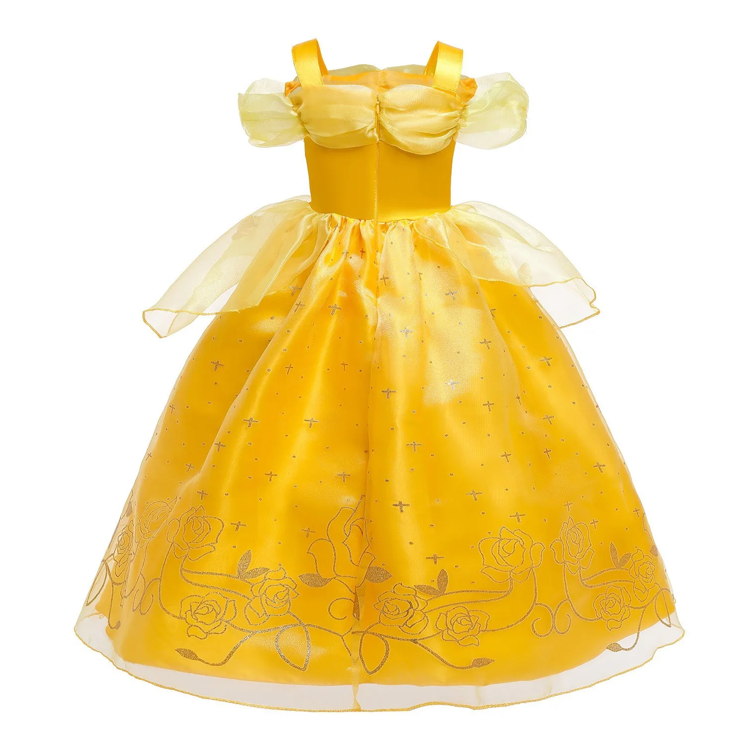 2026 Kinder England-Stil Belle Deluxe Prinzessinnen-Kostüm – Bild 4
