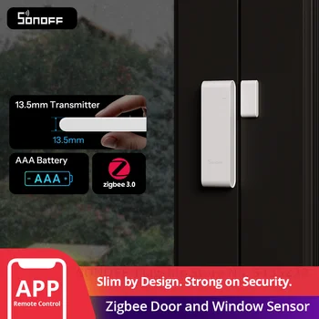 SONOFF SNZB-04PR2 SenseGuard DW Gen2 Zigbee Tür-/Fenstersensor Aktive Sicherheit mit Manipulationsalarmen