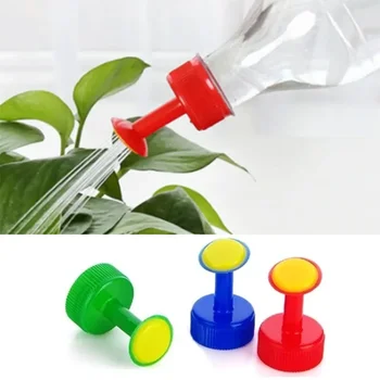 Garten Pflanze Bewässerung Sprinkler Flasche Kappe Düse DIY Mini Bewässerung Kopf Geeignet (3 Stück)