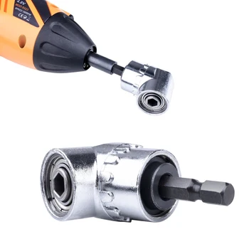 Sechskantbit, 105-Grad-Winkel, Schraubendreher, Sockelhalter, Adapter, verstellbare Bits, Bohrwinkel