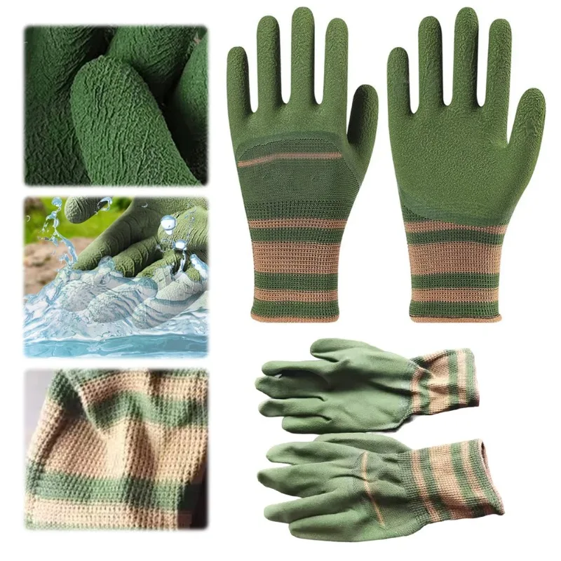 1/2 Paar Gartenhandschuhe, stichfest, verschleißfest – Bild 5