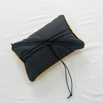 2-in-1-Kissen-Aufbewahrungstasche, multifunktionale Camping-Kopfstütze für Outdoor-Wanderungen und den