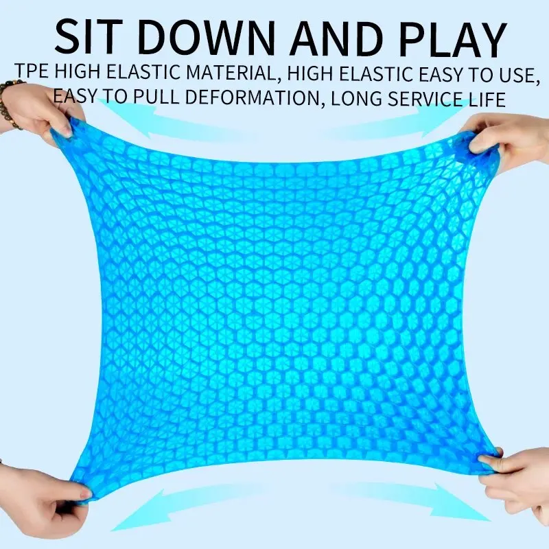 Gel-Sitzkissen, Sommer, atmungsaktiv, Wabendesign zur – Bild 5