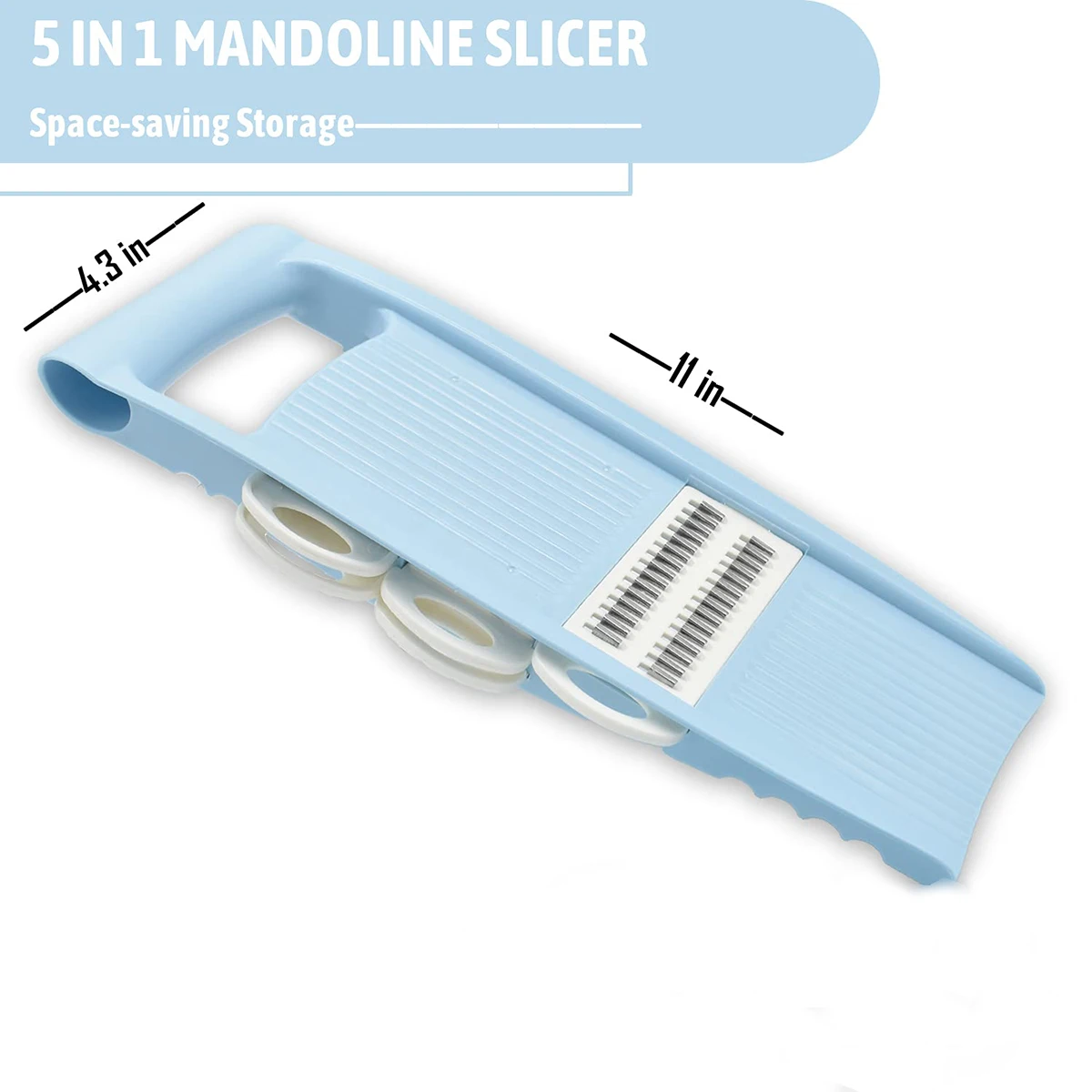 5-in-1-Mandolinschneider für die Küche, Gemüseschneider – Bild 6