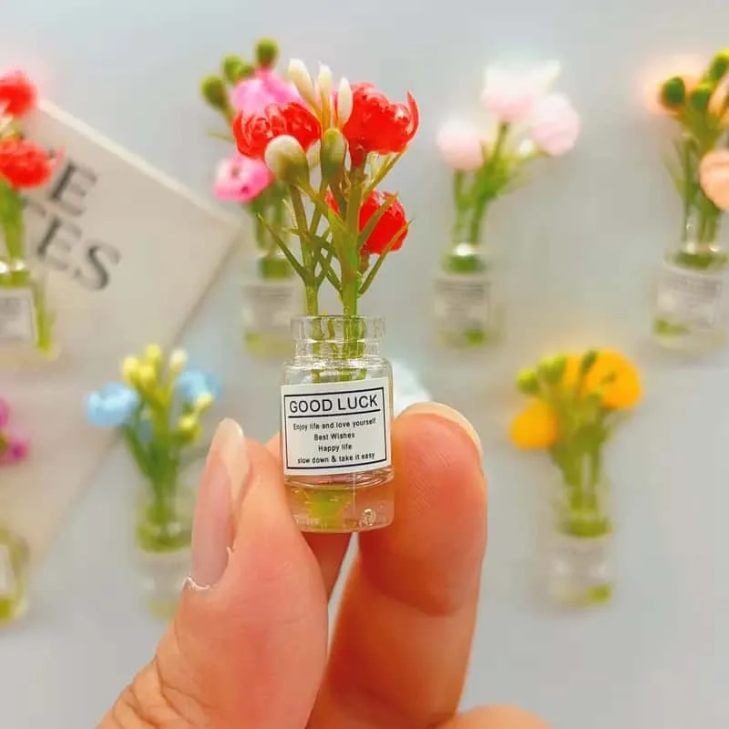 8 Stück Mini kleine Vasenmagnete Niedliche – Bild 5