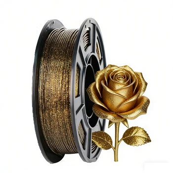 3D-Drucker-Filament Galaxy Glitter PLA Filament 1,75mm 3D-Druck-Filament, Valentinstagsgeschenk, Schwarz