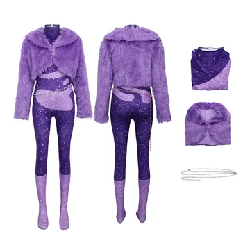 Gazelle Cosplay Kostüm Karneval Party Sängerin Bühne Leistung Outfits Halloween Anime Zootopia Dress Up