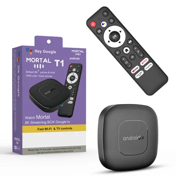 Android16 Smart Home Theater TV Box AllwinnerH313 Google Assistent Netflix Streaming Bluetooth Media Player
