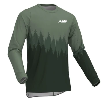 Ggrrans MTB-Trikots, Mountainbike, MTB-Shirts, Offroad, langärmelig, Motorrad, Motocross, Sportbekleidung