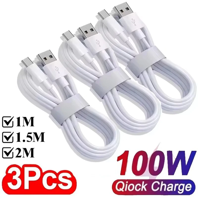 6A 100 W Typ C Schnelle Ladekabel Telefon Ladegerät USB C