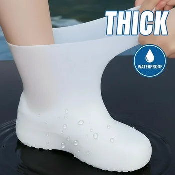 Regenstiefel, Regenschuhschutz für den Außenbereich, verdickt und verschleißfest, wasserdichte Abdeckungen