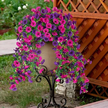 Künstliche Blumenranke „Morgenblüte“ für Hochzeitskränze, Heimdekoration, Valentinstagsdeko, Garten