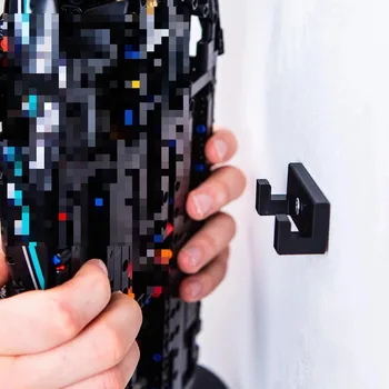 DIY Baustein Wanddisplay Halterung Wandhalterung Hakenhalter für Lego 42171 Mercedes-AMG F1 W14 E Performance