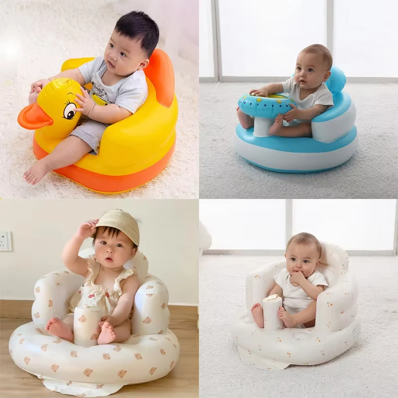 Aufblasbare Babysitze und -sofas Schaukelstühle, Kindersessel – Bild 2