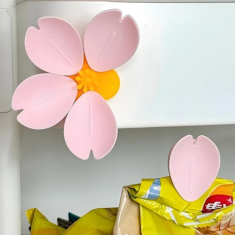 Sakura magnetischer Kühlschrankmagnet-Siegelclip – Bild 4