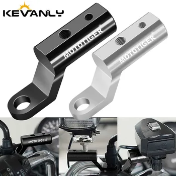 Motorrad Rückspiegel Expander Halterung Universal Adapter Halter Erweiterung Riser Motorrad Fahrrad Zubehör