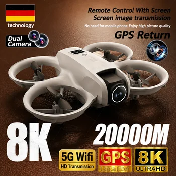 Mini Faltbare Drohne Professionelle 8K Luftaufnahmen HD Hindernisvermeidung mit Fernbedienung Faltbare
