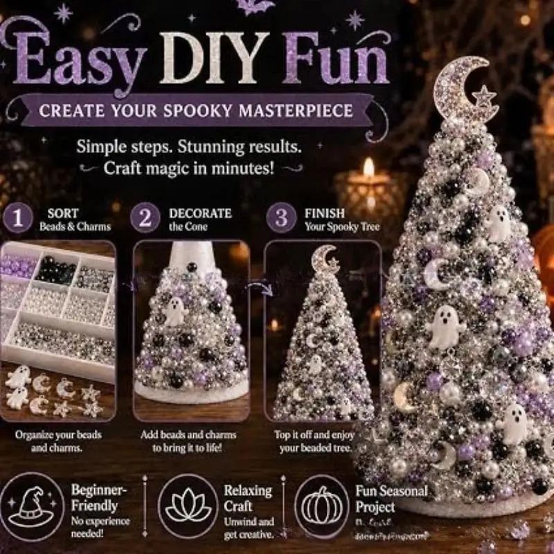 DIY Weihnachtsbaum-Bastelset mit Perlen, Pädagogisches – Bild 3