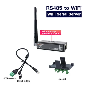Serieller Port RS485 zu WiFi Serial Device Server Elfin-EW11 unterstützt TCP/IP Telnet Modbus TCP Protocol IOT