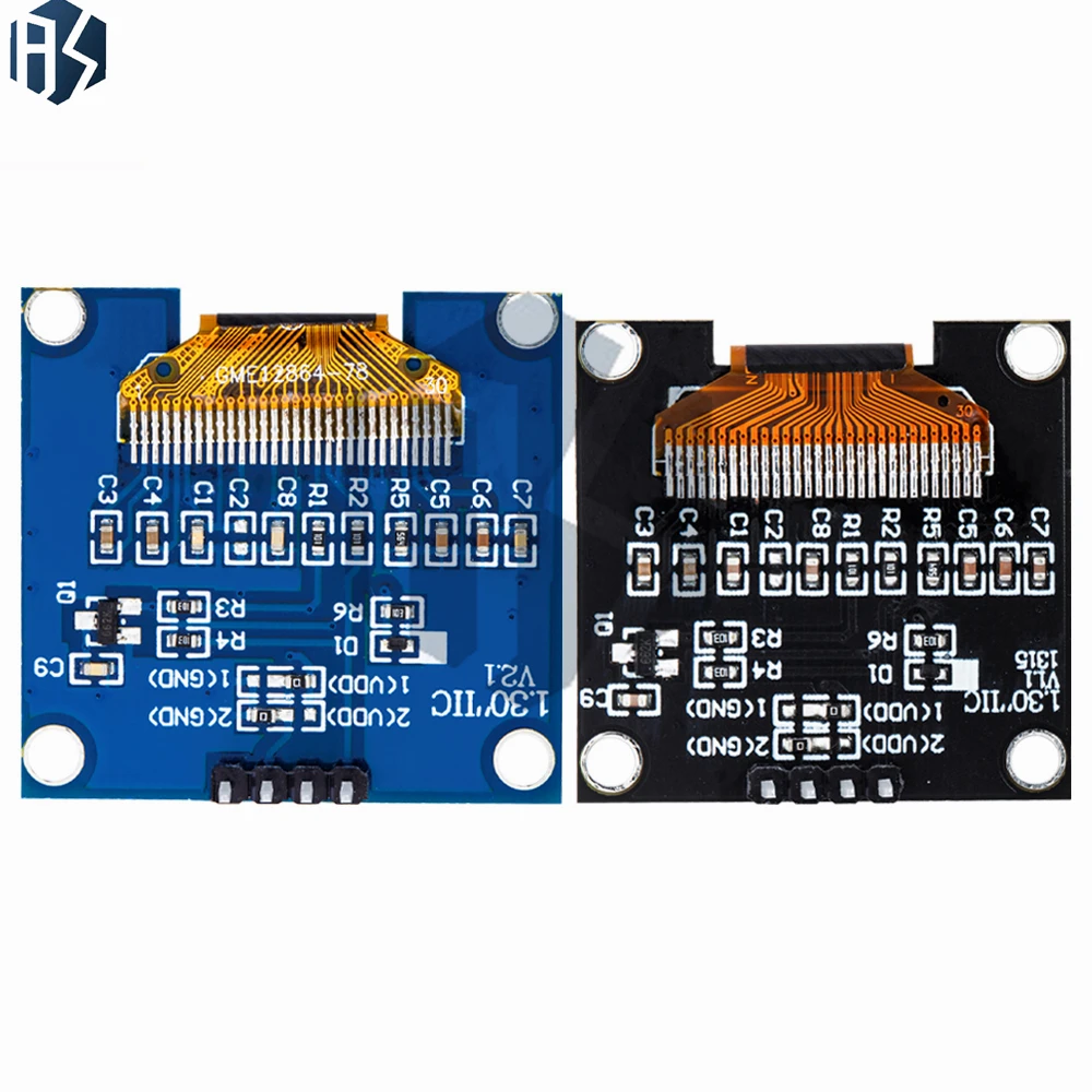 1,3-Zoll-OLED-Display I2C 128×64, SSD1306/SH1106, 3,3/5 V – Bild 4