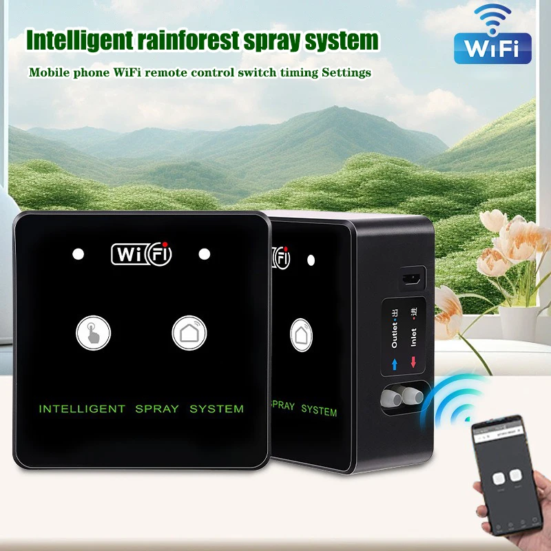 Rainforest Sprayer WiFi-Steuerung Automatischer Nebel – Bild 3