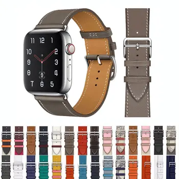 Leder-Uhrenarmbänder für Apple Watch-Armband 46 mm, 44 mm, 49 mm, 45 mm, 42 mm, 40 mm, 38/41 mm, Armband der