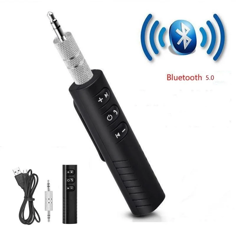 Drahtlose Bluetooth 5,0 Empfänger Adapter 3,5mm Jack Für Auto