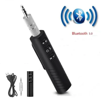 Drahtlose Bluetooth 5,0 Empfänger Adapter 3,5mm Jack Für Auto Musik Audio Aux A2dp Kopfhörer Empfänger