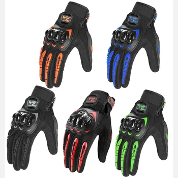 Motorrad-Schutzhandschuhe, wasserdicht, mit Touchscreen-Funktion, Ganzfinger-Design, Gelenkschutz