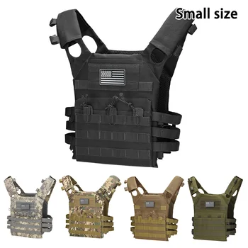 MOLLE Outdoor-Trainingsweste (einschließlich US-Flaggen-Emblem) mit praktischer Erweiterung, leichte