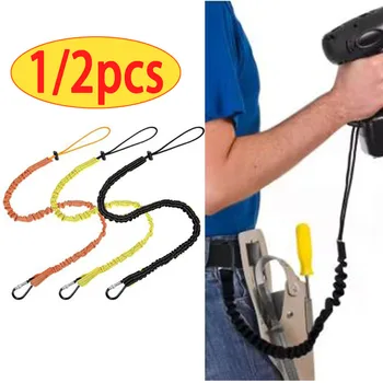 Sicherheit Bungee Tether Werkzeug Lanyard Mit Karabiner Haken Klettern Arbeiten Anti-Fallen Sicherheit Seil