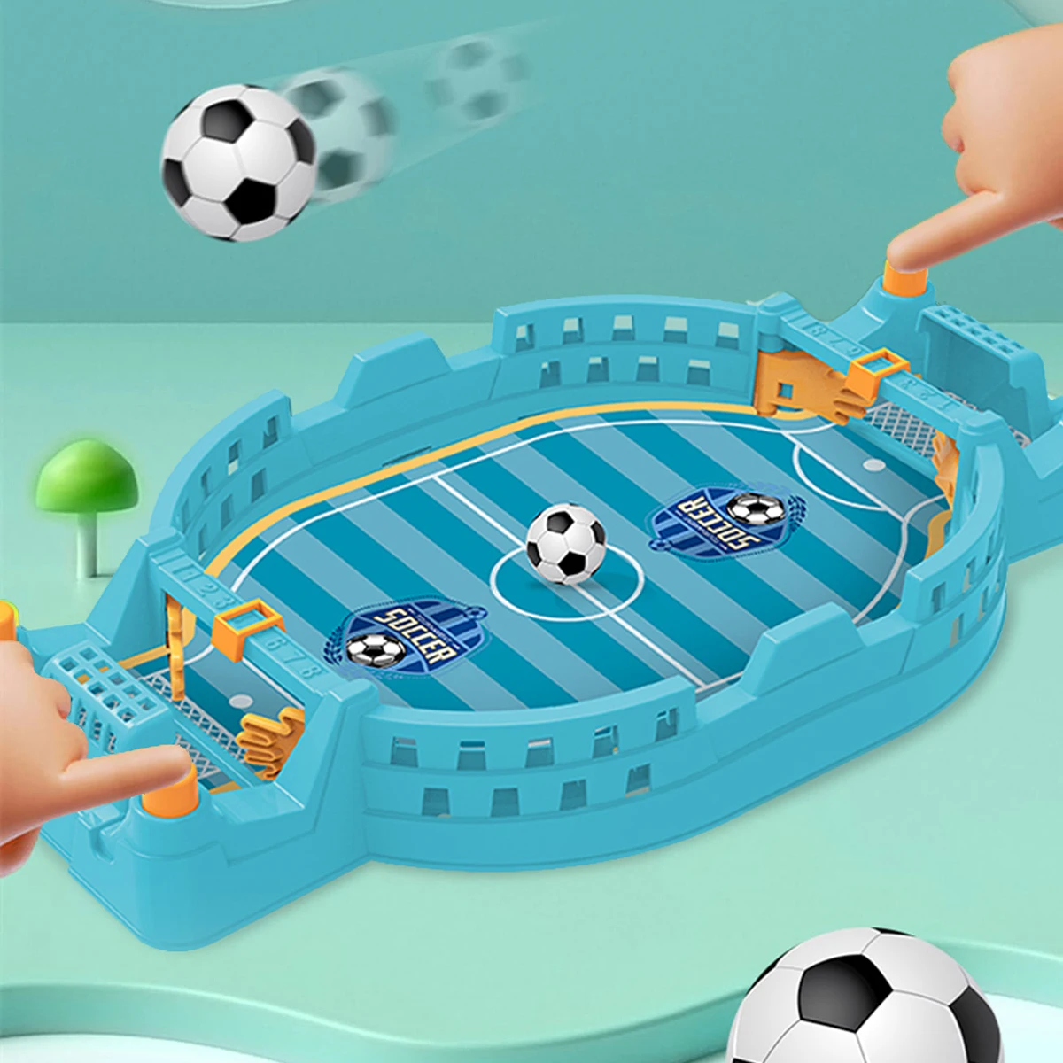 Fußball Tisch Mini Tischplatte interaktives Spiel, Fußball – Bild 3