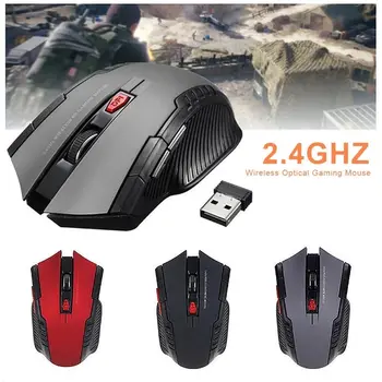 113 Kabellose Maus, 2,4 GHz, kabellose optische Maus mit USB-Empfänger, 6 Tasten, tragbare kabellose Maus