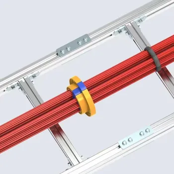 Bündelkabel-Kamm Organisationswerkzeug Langlebiger Drahtkamm Ethernet-Kabel-Organizer Effizientes