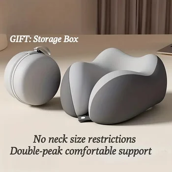 FD03844789 Nackenkissen für Reisen & Zuhause Ergonomische Nackenstütze Einfache Aufbewahrung Komfortabler