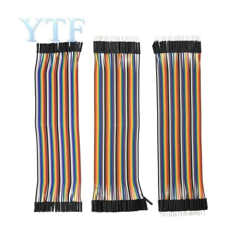 Dupont Linie 10CM 20CM 30CM 40Pin Männlich zu Männlich