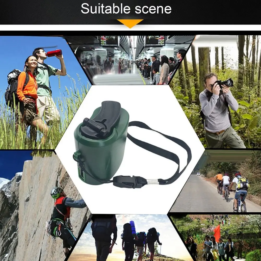 Notfall-Powerbank mit Handkurbel-Dynamo – Bild 4