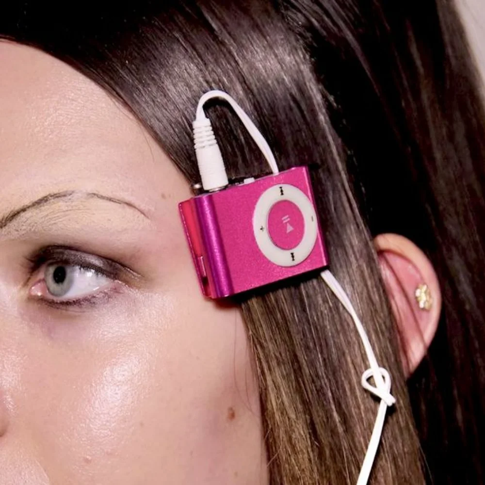 Original Love Diamond MP3 Haarspangen-Player Musik-Medien – Bild 4