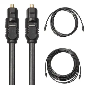 SPDIF MD DVD vergoldetes Kabel 1 m 1,5 m 2 m 3 m 5 m für Toslink vergoldetes digitales optisches Audiokabel