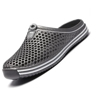 Bequeme Männer Pool Sandalen Sommer Outdoor Strand Schuhe Männer Slip auf Garten Clogs Casual Wasser Dusche