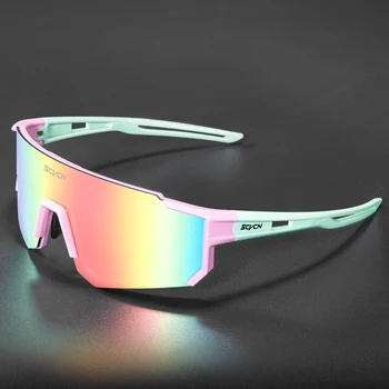 SCVCN Neue Outdoor Radfahren Sonnenbrille Männer Frauen MTB Fahren Fahrrad Brille Sport Klettern Schutzbrille