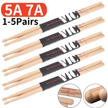 Anfänger Drumsticks gleich bleibendes Gewicht und Pitch Mallets Holz spitze Drumsticks American Hickory