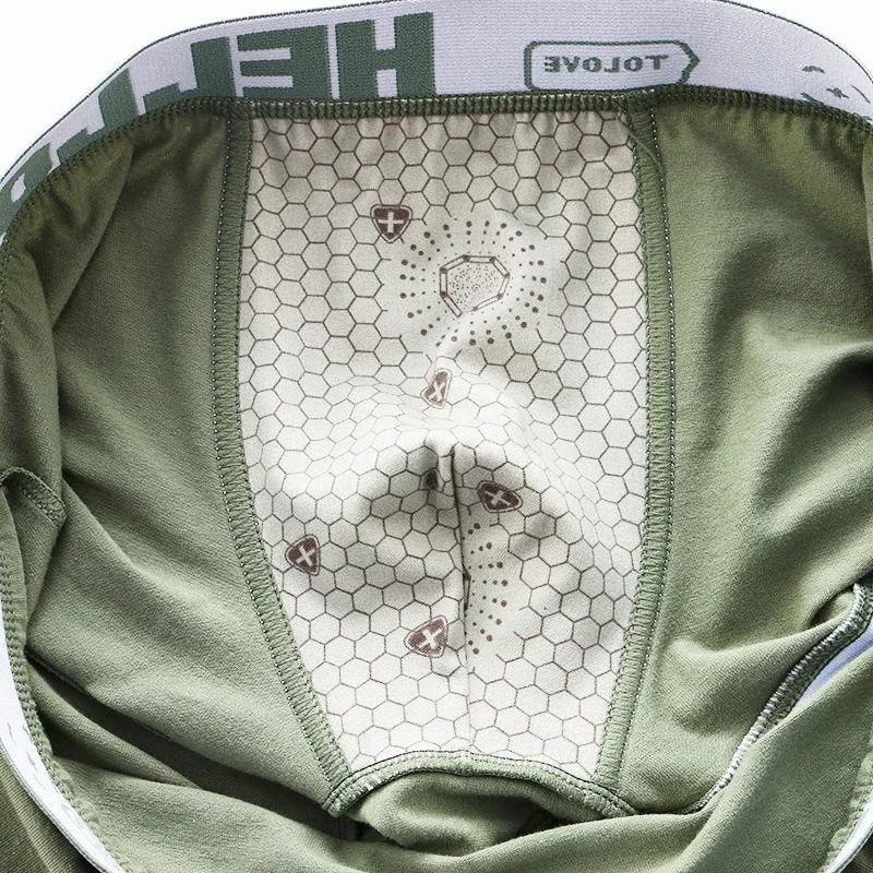 1Pcs Männer Baumwolle Boxer Shorts Höschen Unterwäsche3 – Bild 3