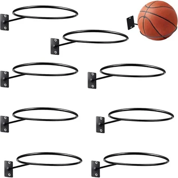 Fußball Display Regal Ball Halter Wand Basketball Lagerung Rack Wohnzimmer Decor Platzsparend